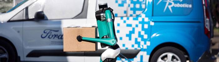 Digit : Ford présente « Digit », le robot humanoïde qui livre vos colis sur le pas de votre porte