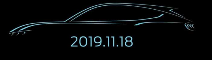 FORD DÉVOILERA SON SUV 100% ÉLECTRIQUE INSPIRÉ DE LA MUSTANG LE 18 NOVEMBRE