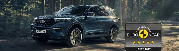 Ford Explorer Plug-In Hybrid 7 places :5 étoiles aux crash-tests sécurité.