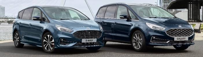 LES NOUVEAUX FORD S-MAX ET GALAXY PASSENT À L’HYBRIDE