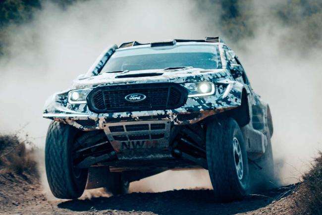 rallye dakar ford