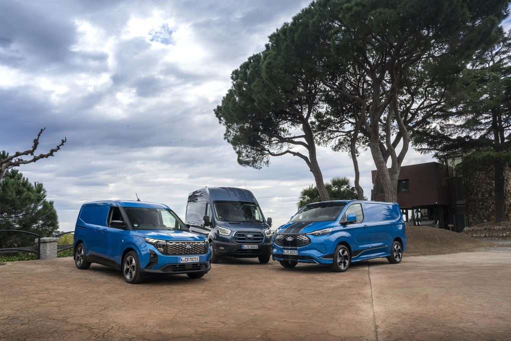 Gamme électrique Ford Pro