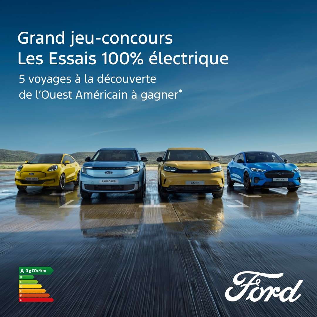 Ford_JeuConcours_gamme électrique ouest americain