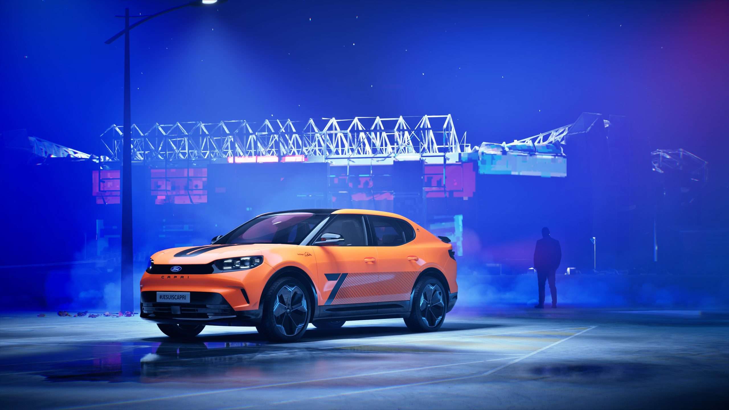 Éric Cantona & Ford Capri