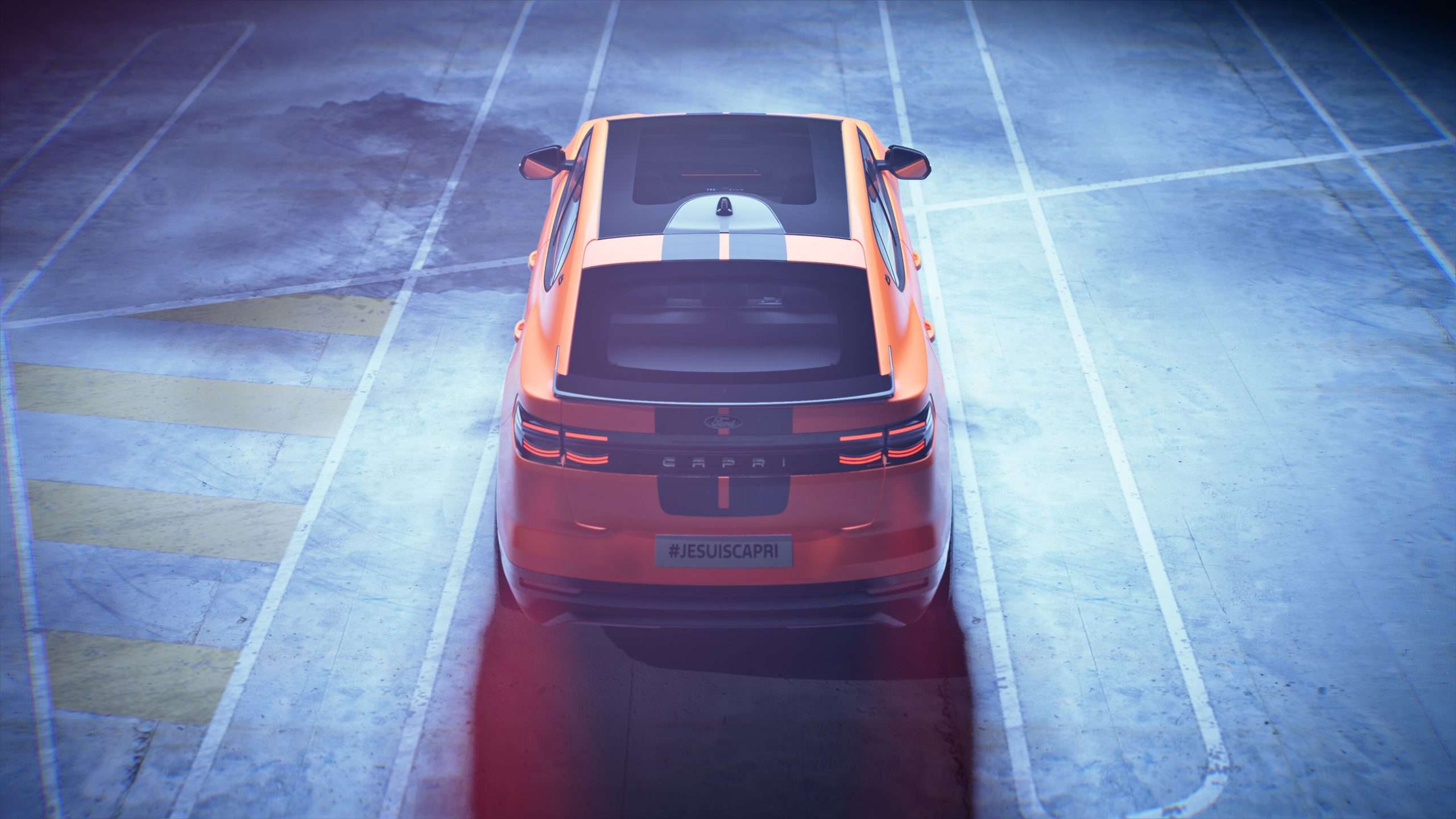 Éric Cantona & Ford Capri