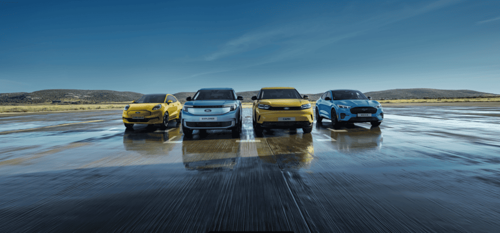 gamme véhicules électriques Ford