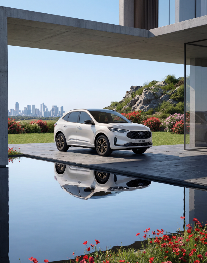 Ford Kuga E85, le SUV intelligent : Parcourez 750 km pour 45 €*