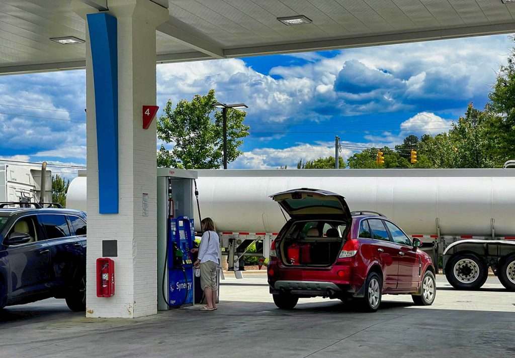 pompe carburant proposant du E85