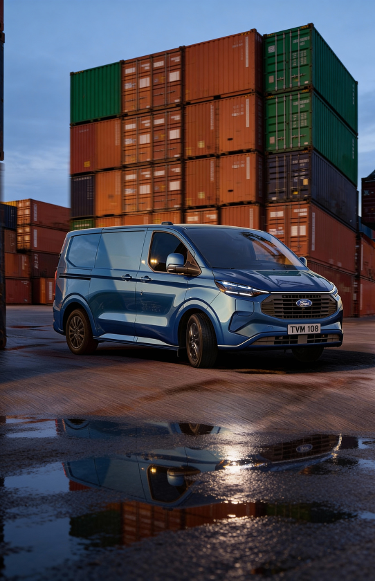 Ford Custom Hybride Rechargeable dès 299€HT/mois