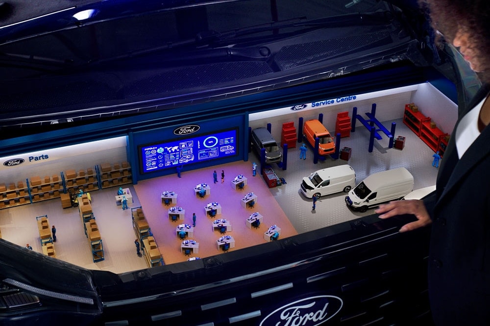 FORDLiive disponibilité connectée Ford Pro