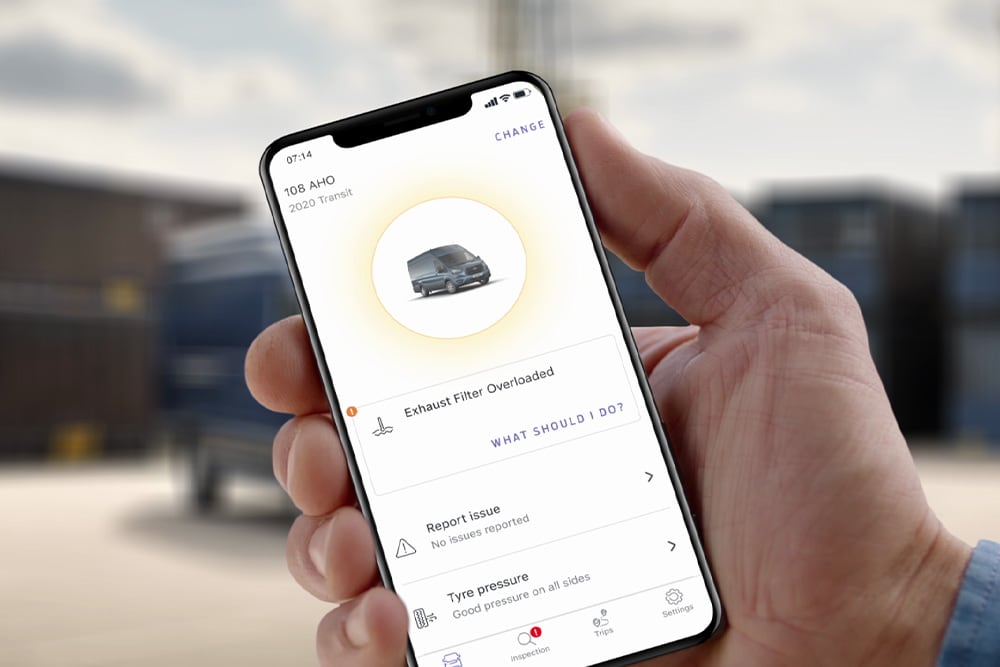 Application Ford Pro Telematics Drive
