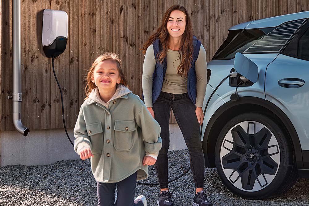 recharger voiture électrique Ford chez soi
