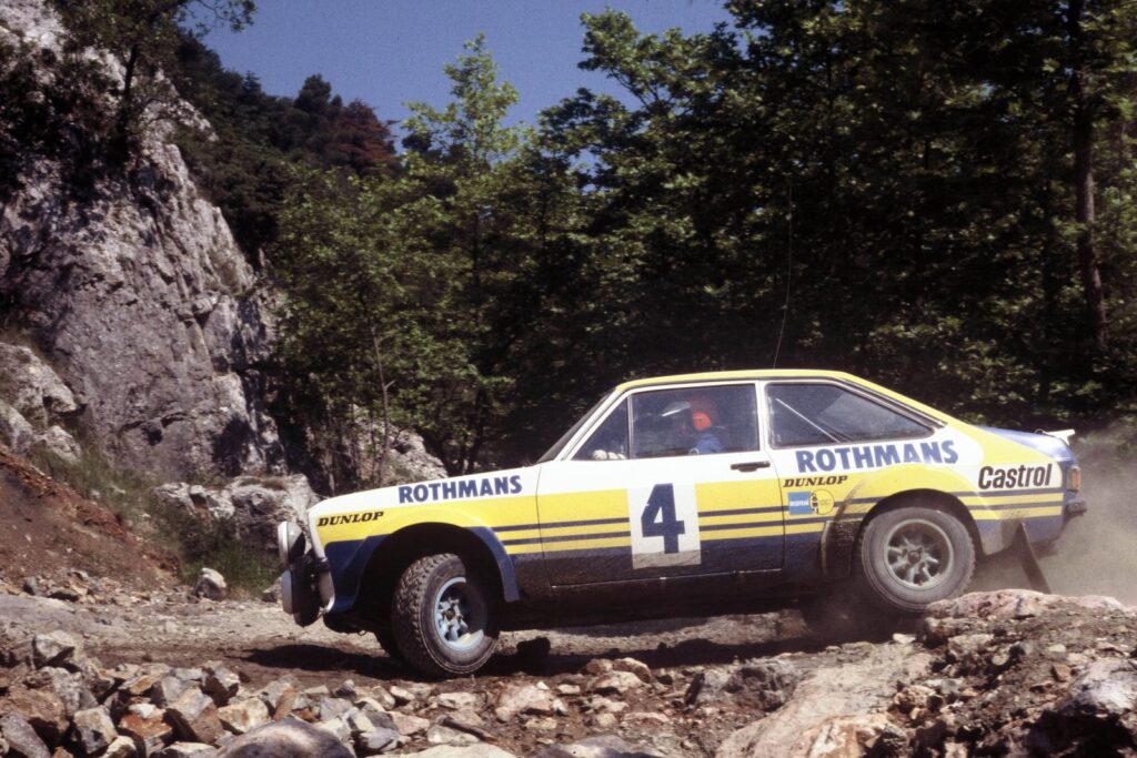 Ford Escort Mk II RS1800 championne du monde des rallyes 1979