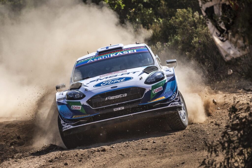 Ford Fiesta WRC, championne du monde des rallyes avec Sébastien Ogier