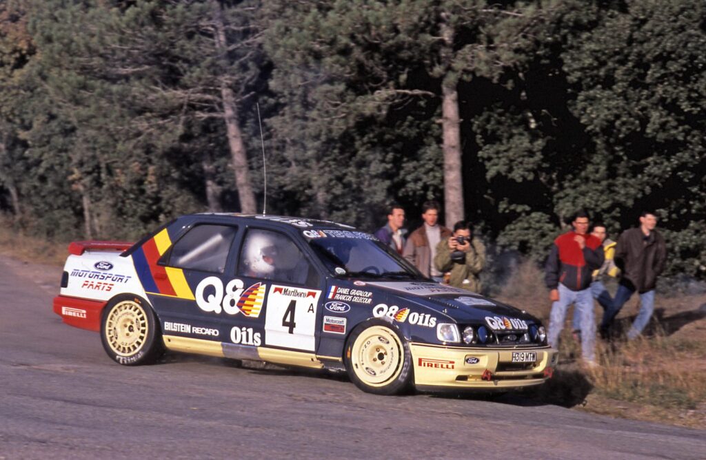 Ford Sierra RS Cosworth en rallye