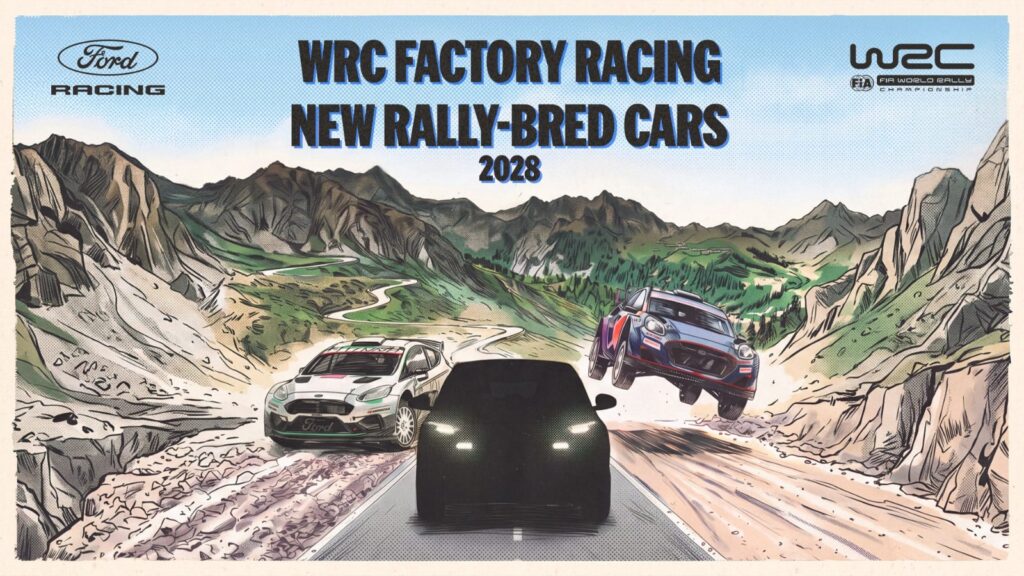 Ford WRC 2028 : retour officiel de Ford Racing en Championnat du monde des rallyes