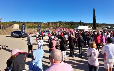XPENG NÎMES MARCHE POUR OCTOBRE ROSE AUX CÔTÉS D’Ô FIL DE MA BULLE