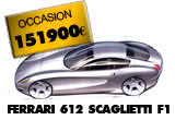 Une FERRARI 612 Scaglietti F1 d’occasion à saisir