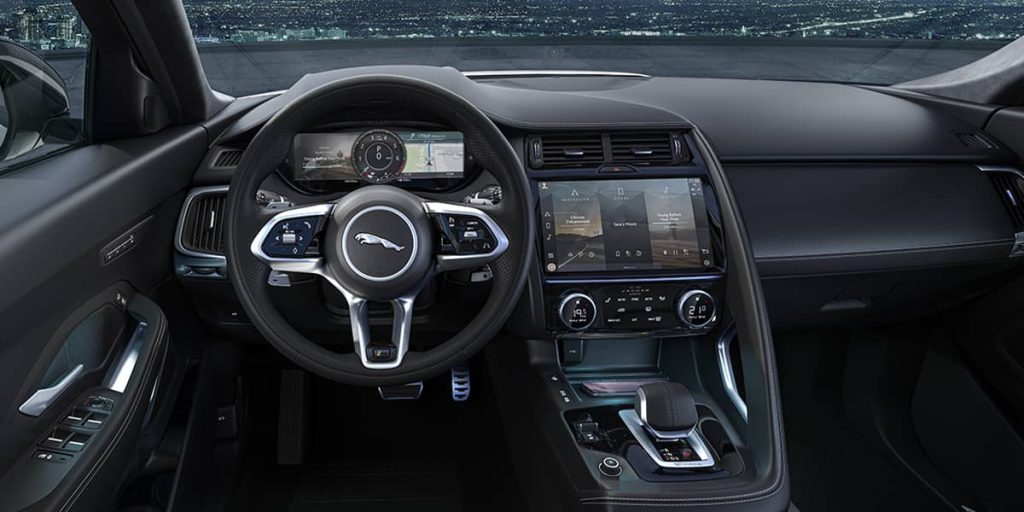 interieur jaguar e pace