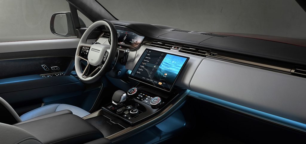 Comparatif Range Rover vs Range Rover Sport 2025 : deux philosophies du prestige 1 interieur range rover sport