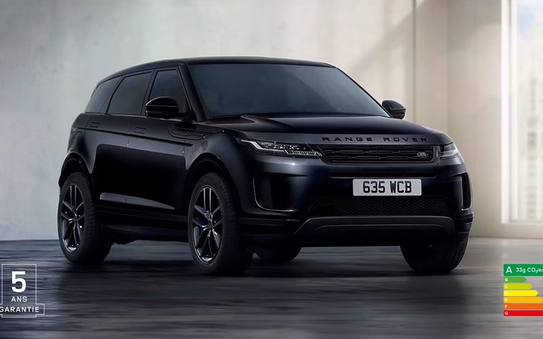 Range Rover Evoque Midnight Edition : à partir de 830€ TTC /mois