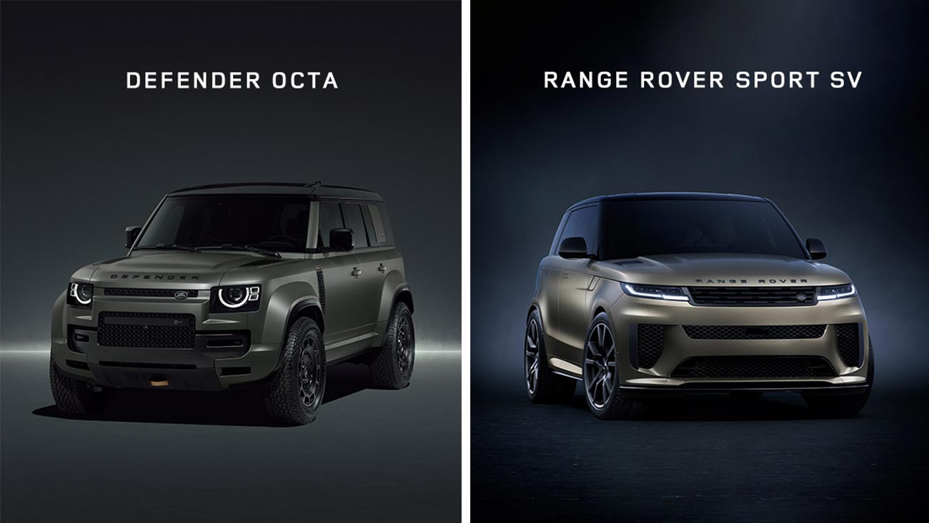 offre defender octa range rover sport sv