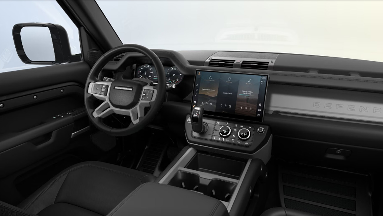 Defender 110 Hybride Rechargeable : la performance sans compromis 2 interieur defender 110 phev