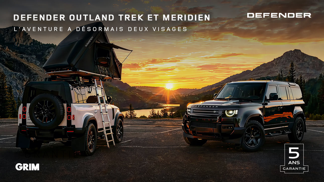 Defender Outland Trek et Meridien : l'aventure a désormais deux visages 1 offre defender outlander meridien