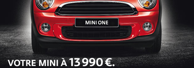 VOTRE MINI ONE à 13990€