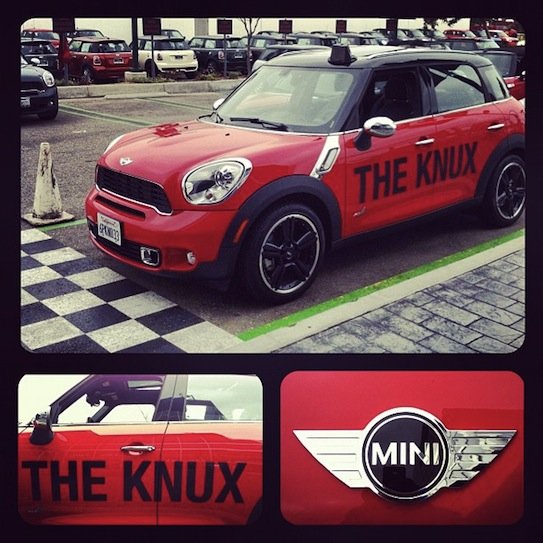 The Knux en tournée aux États-Unis avec deux MINI Countryman