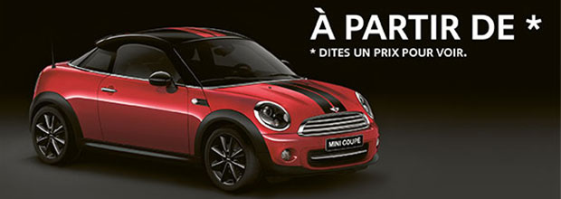 MINI coupé à partie de 222€/mois