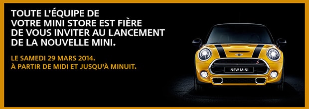 LANCEMENT DE LA NOUVELLE MINI