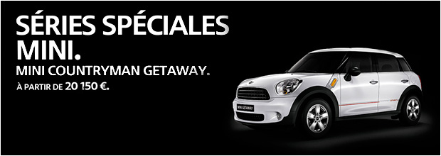 MINI COUNTRYMAN GET AWAY A PARTIR DE 20.150€