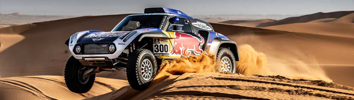 MINI prêt pour le Dakar 2019.