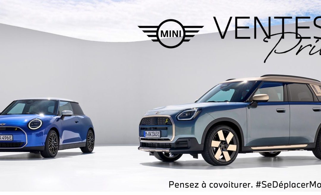 Ventes privées 2024 MINI🚘