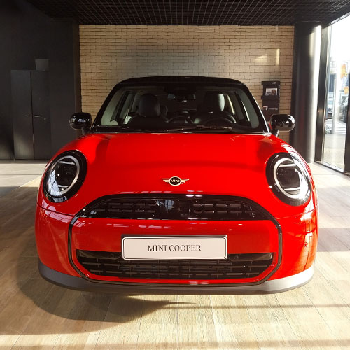 Mini cooper rouge