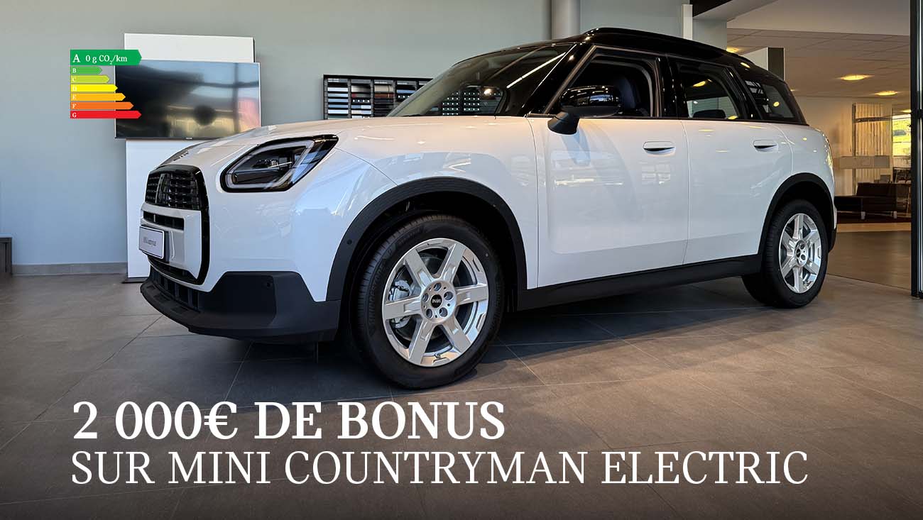 MINI Countryman blanc