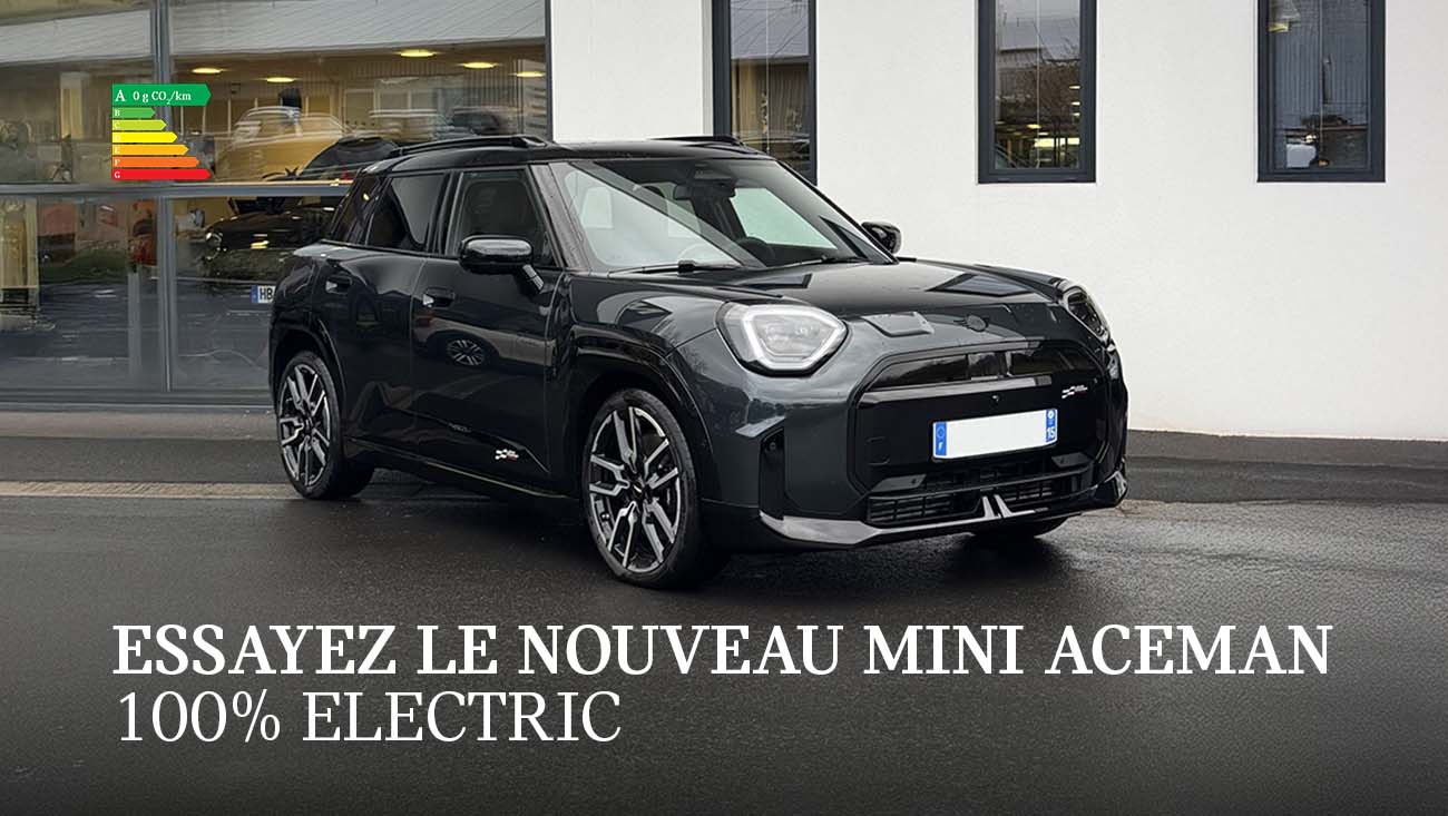 MINI Cooper bleue