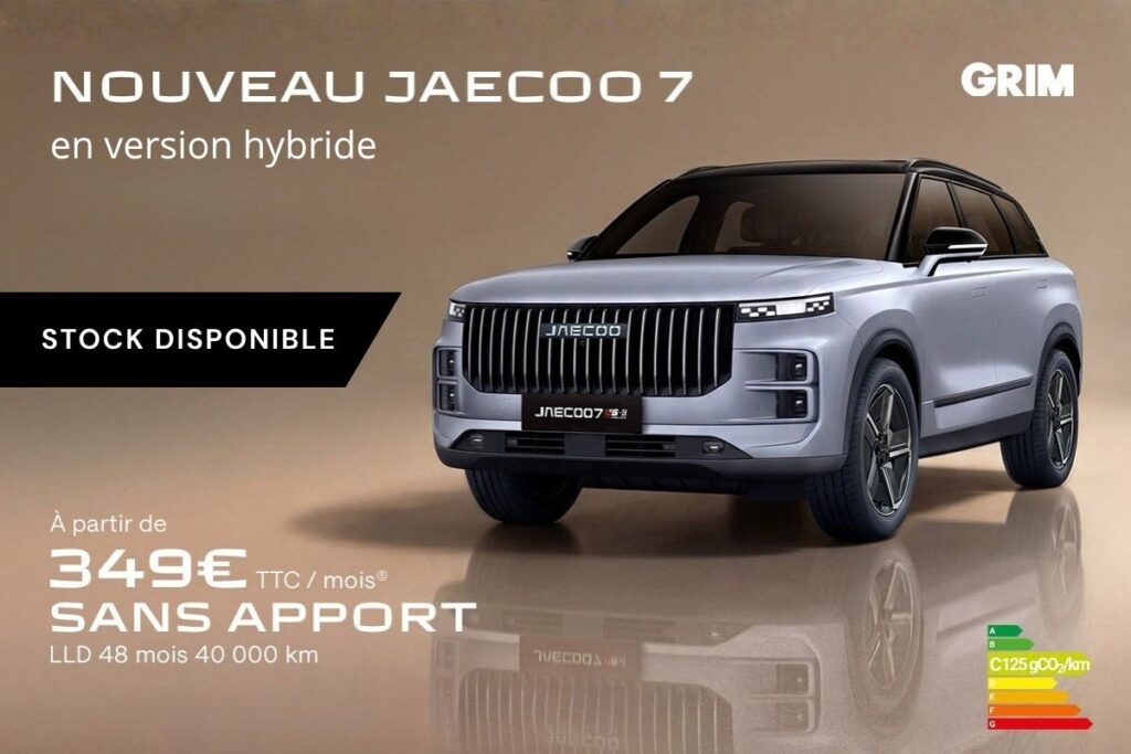 offre loyer jaecoo 7 hybride