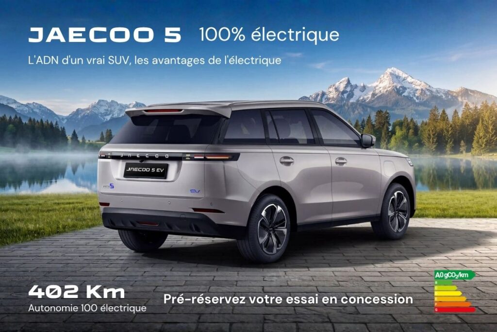 offre jaecoo electrique