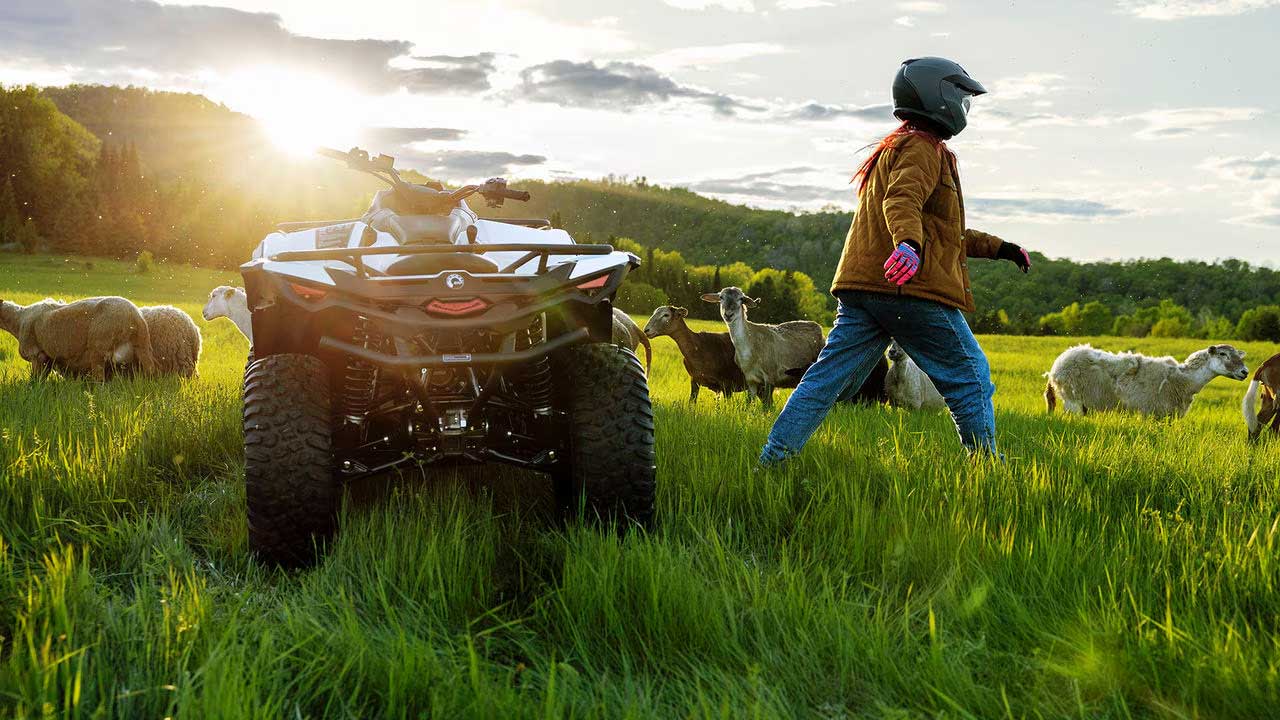 Can-Am Outlander Electric 2026 : le quad 100 % électrique annoncé