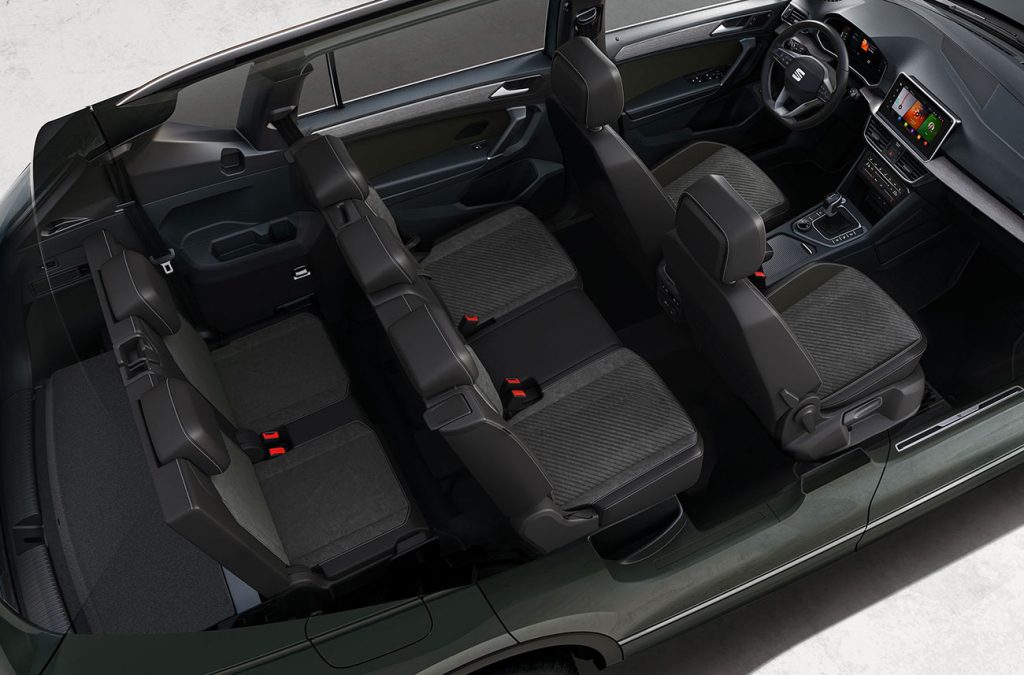 suv seat tarraco interieur