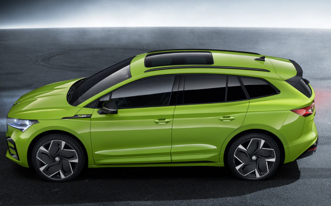 ŠKODA ENYAQ RS IV ARRIVE EN FRANCE