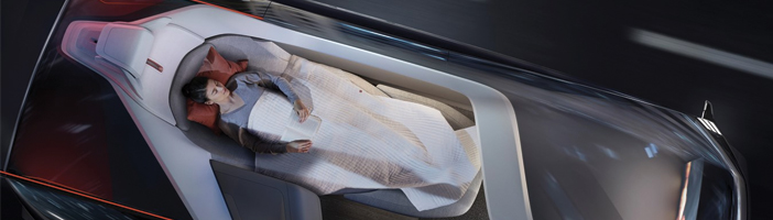 Nouveau concept autonome 360c de Volvo