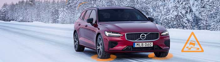Volvo Cars : Dans toute l’Europe, les modèles Volvo se signaleront dangers et routes glissantes