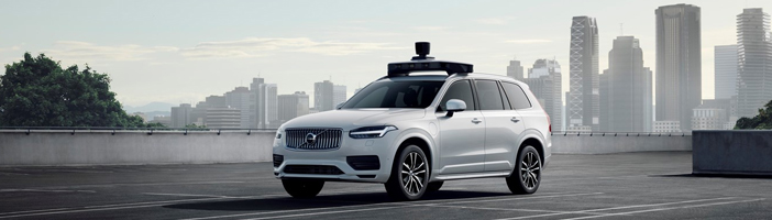 Volvo Cars et Uber présentent un véhicule de série prêt pour la conduite autonome