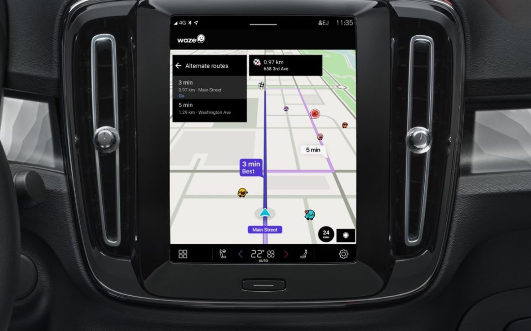 L’application Waze bientôt disponible à bord d’une Volvo