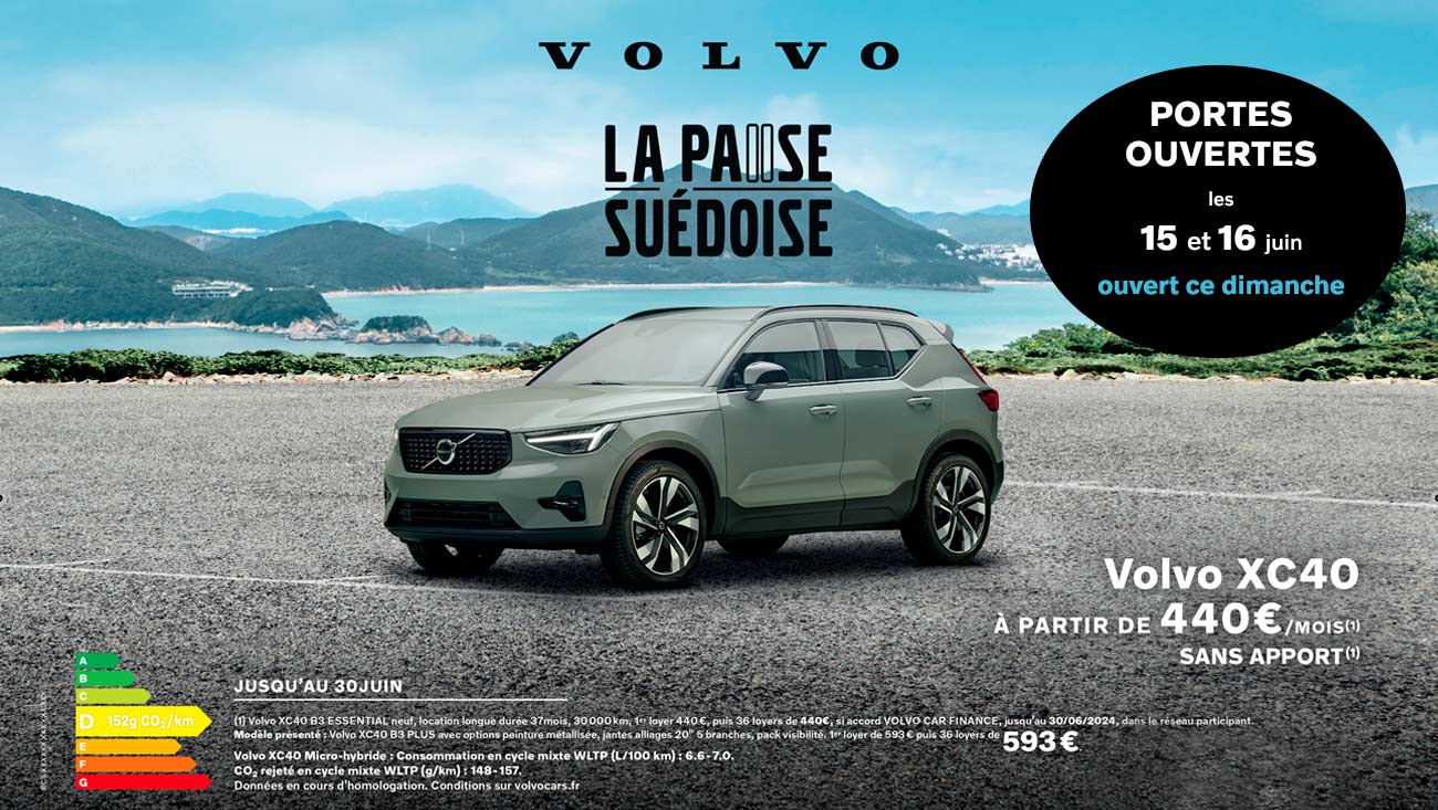 Offre volvo xc40