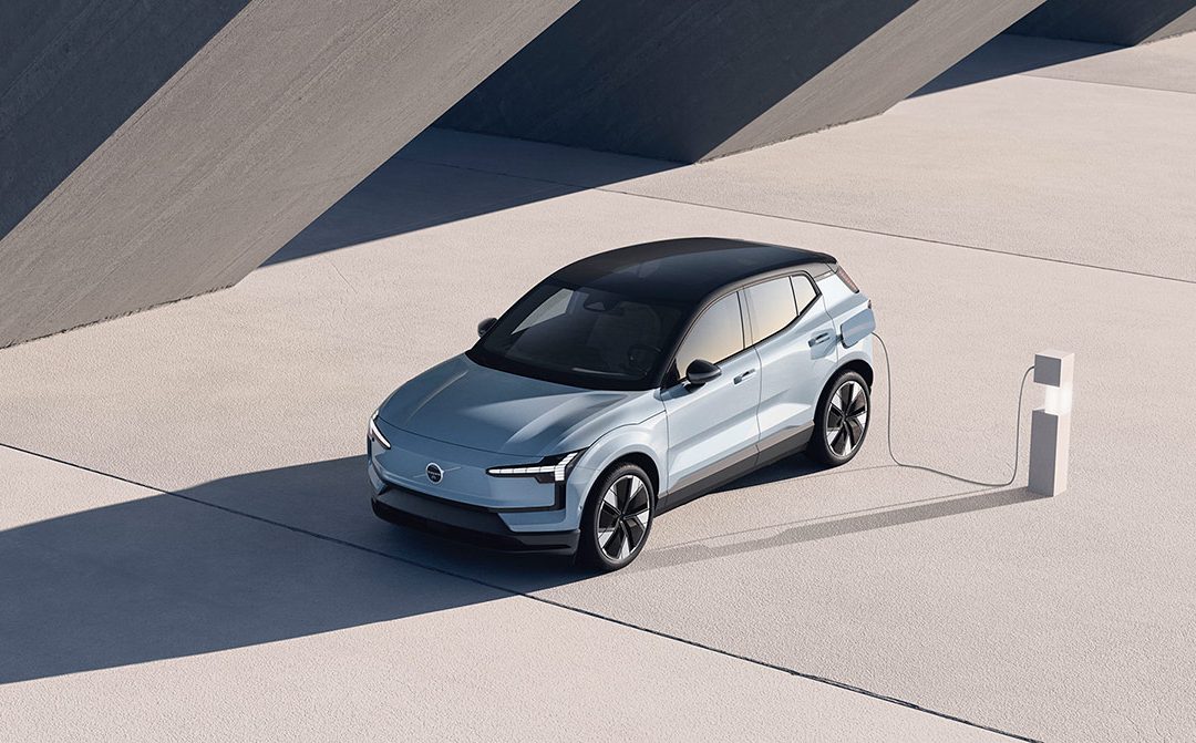 Le Volvo EX30 possède l’empreinte carbone la plus faible de tous les véhicules Volvo 100% électriques