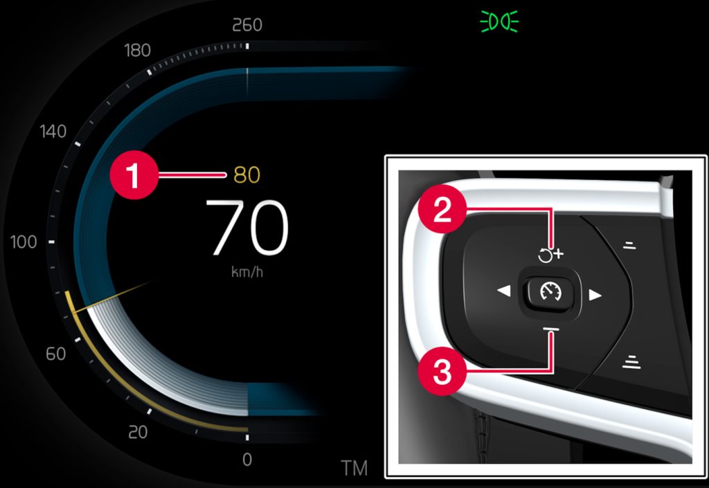 regulateur vitesse volvo